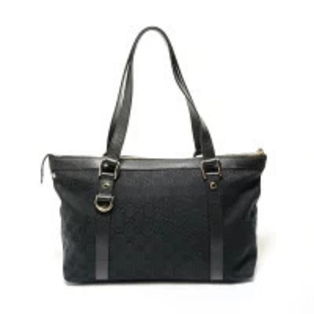 Gucci GG Canvas Shoulder Bag Black